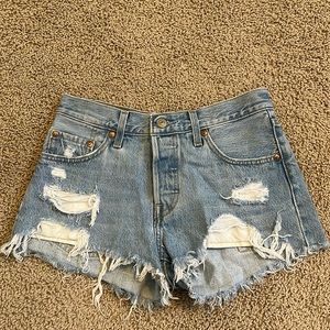 Levi’s 501 denim shorts